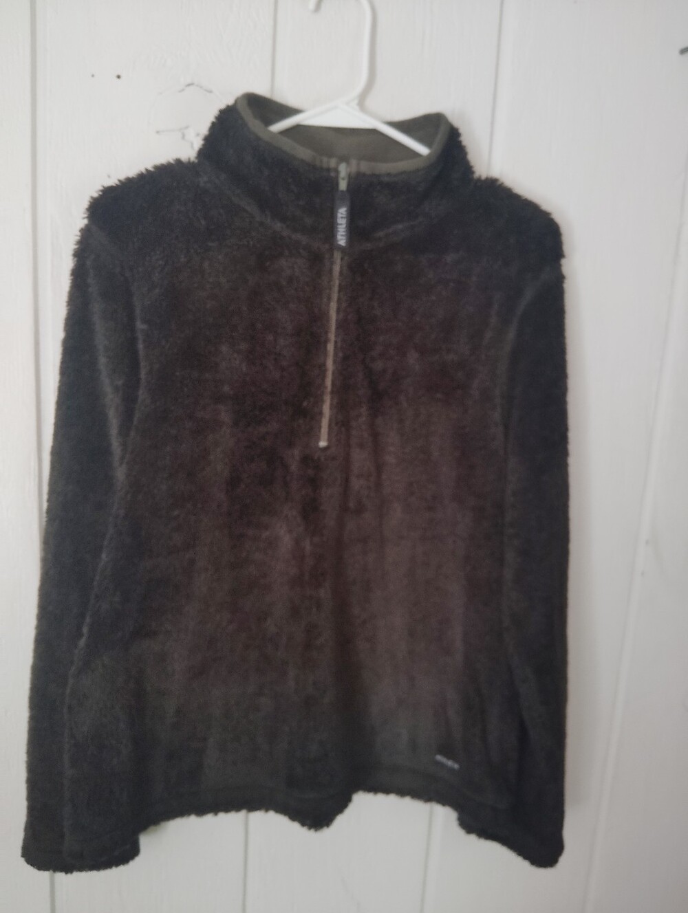 Athleta Polartec Plush Half-Zip Pullover. Size M